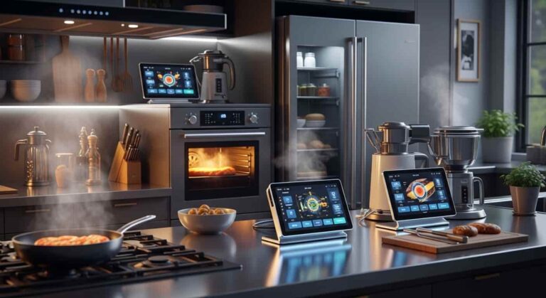 Smart appliances for kitchen to make cooking easier and faster